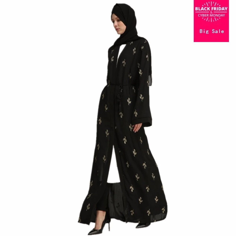 

Plus size Muslim Adult Pinted flower Robe Musulmane Turkish Dubai Abaya Muslim Robe Arab Worship Service wj1864 wholesale