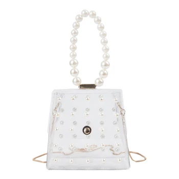 

Fashion Girl Pearl Crossbody Bags Women Cute Waterproof Messenger Crossbody Bag