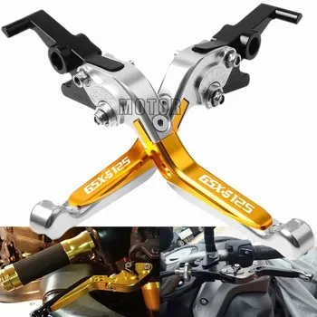

CNC Motorcycles Accessories For Suzuki GSXS 125 2017-2018 Aluminum Adjustable Extendable Folding Brake Clutch Lever Handle Grips