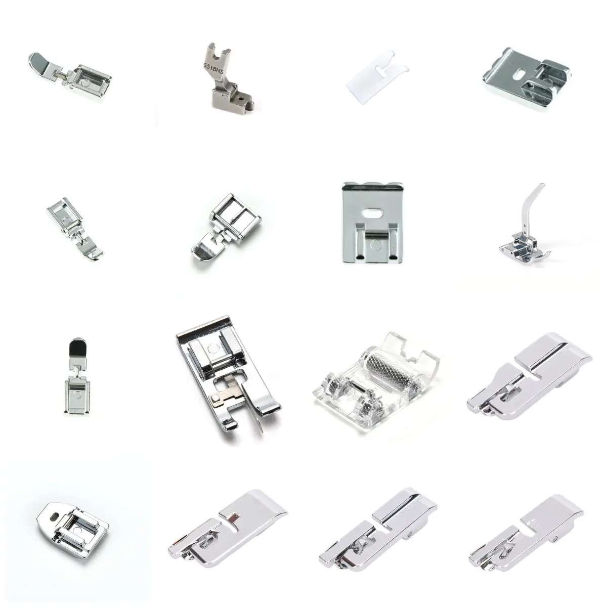 

20styles Domestic Sewing Machine Accessories Presser Foot Feet Kit Set Hem Foot Spare Parts For Brother Singer Janome