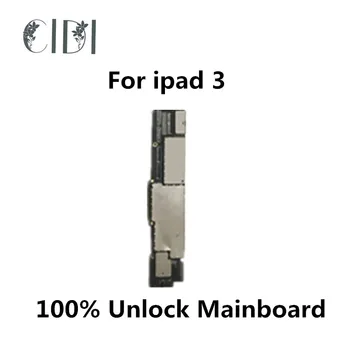 

CIDI Original Motherboard For Ipad 3 32GB WIFI Version Unlock Mainboard IOS Installed Logic board With Chips For Replacement