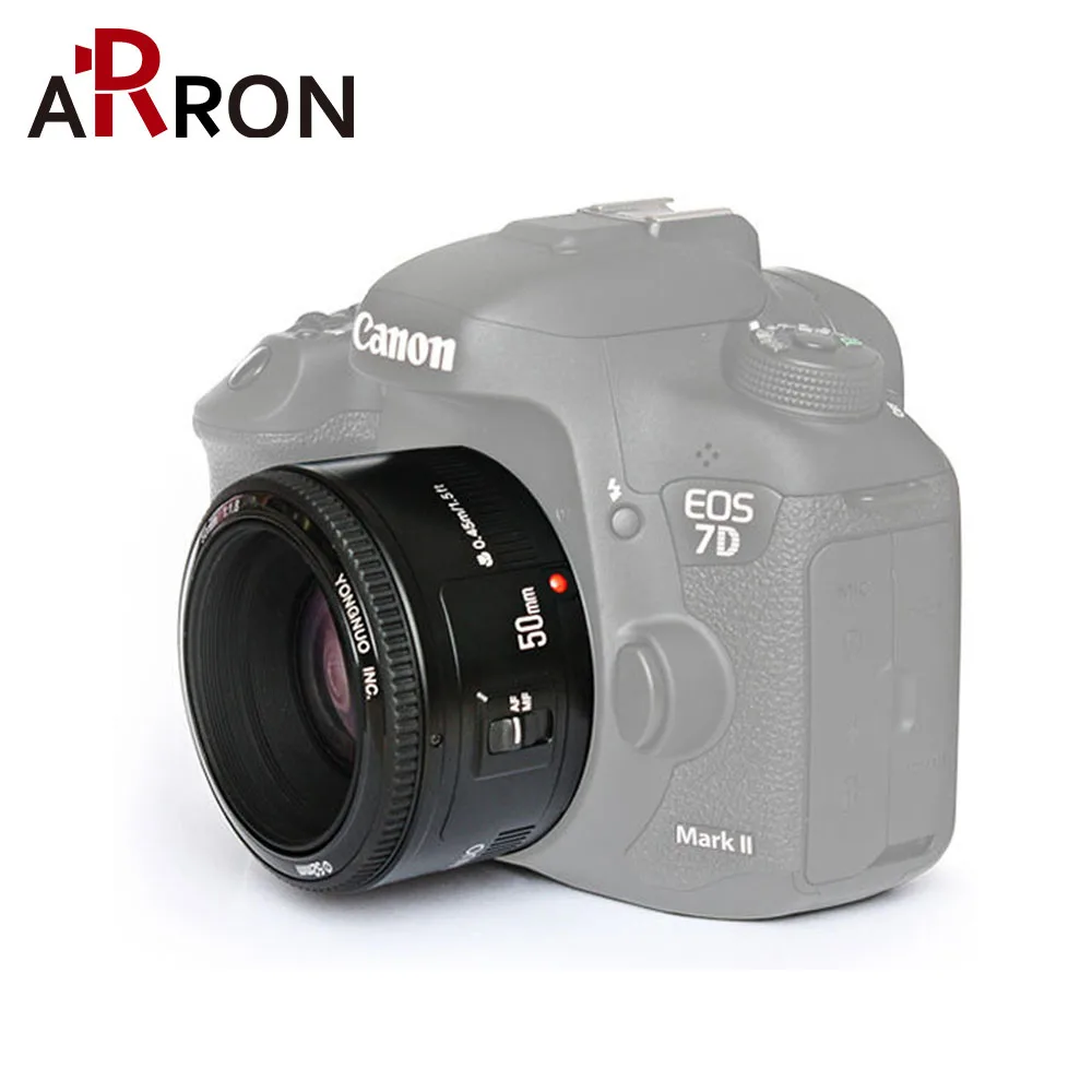 YONGNUO YN50mm f1.8 YN EF 50 мм f/1 8 AF объектив YN50 апертура Автофокус для Canon EOS 60D 70D 700D DSLR камеры