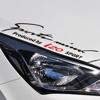 

10 Pieces New Arrival Sports Mind On Car Lamp Eyebrow Car Covers Sticker Decal Car-Styling For hyundai i20 car accessories