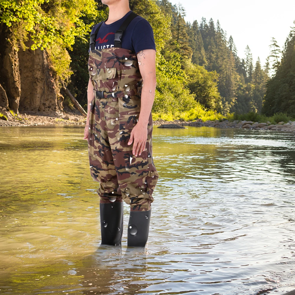 à prova dwaterproof água pesca caça waders