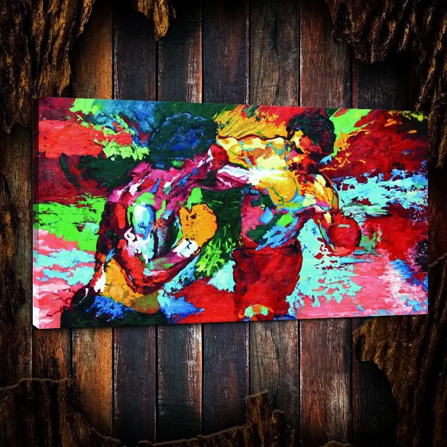 ROCKY APOLLO CREED CANVAS PICTURE PRINT DIGITAL SKETCH WALL ART FREE DELIVERY