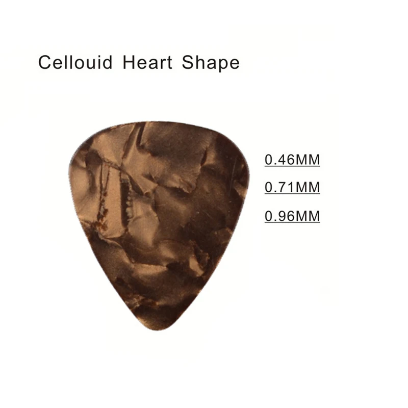 1000 шт Cellouid акустическая бас-гитара Gutiar медиатор Гитары ra музыкальный инструмент 0,46 мм/0,71 мм/0,96 мм Гитары выбрать