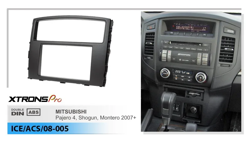 Панель для радио приборная MITSUBISHI Pajero 4 Shogun Montero стерео установка CD Facia | Автомобили