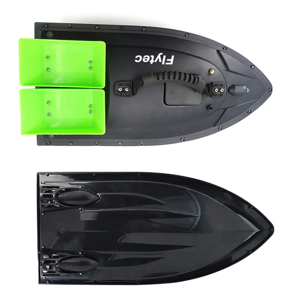 Isca de Pesca Brinquedos ao ar Praia de Água Inventor dos Peixes Controle Remoto Barco Verde Livre Alimentação Partículas Enfrentar Portátil Durável Mar Abs 12 Ferramentas de pesca