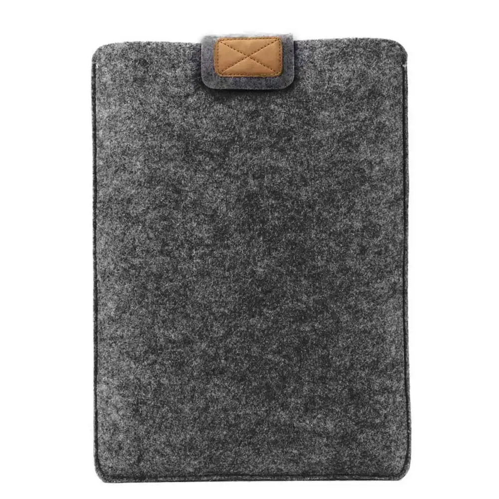

11"/13"/15" Pad/Laptop Felt Pure Color Case Cover Bag Tablet Protection Bag
