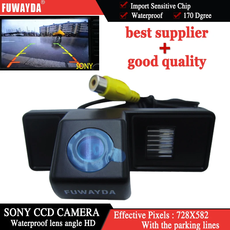 

FUWAYDA Wide Angle HD SONY CCD Car RearView Camera Backup Reverse Camera with the parking lines for Mercedes-Benz Vito Viano