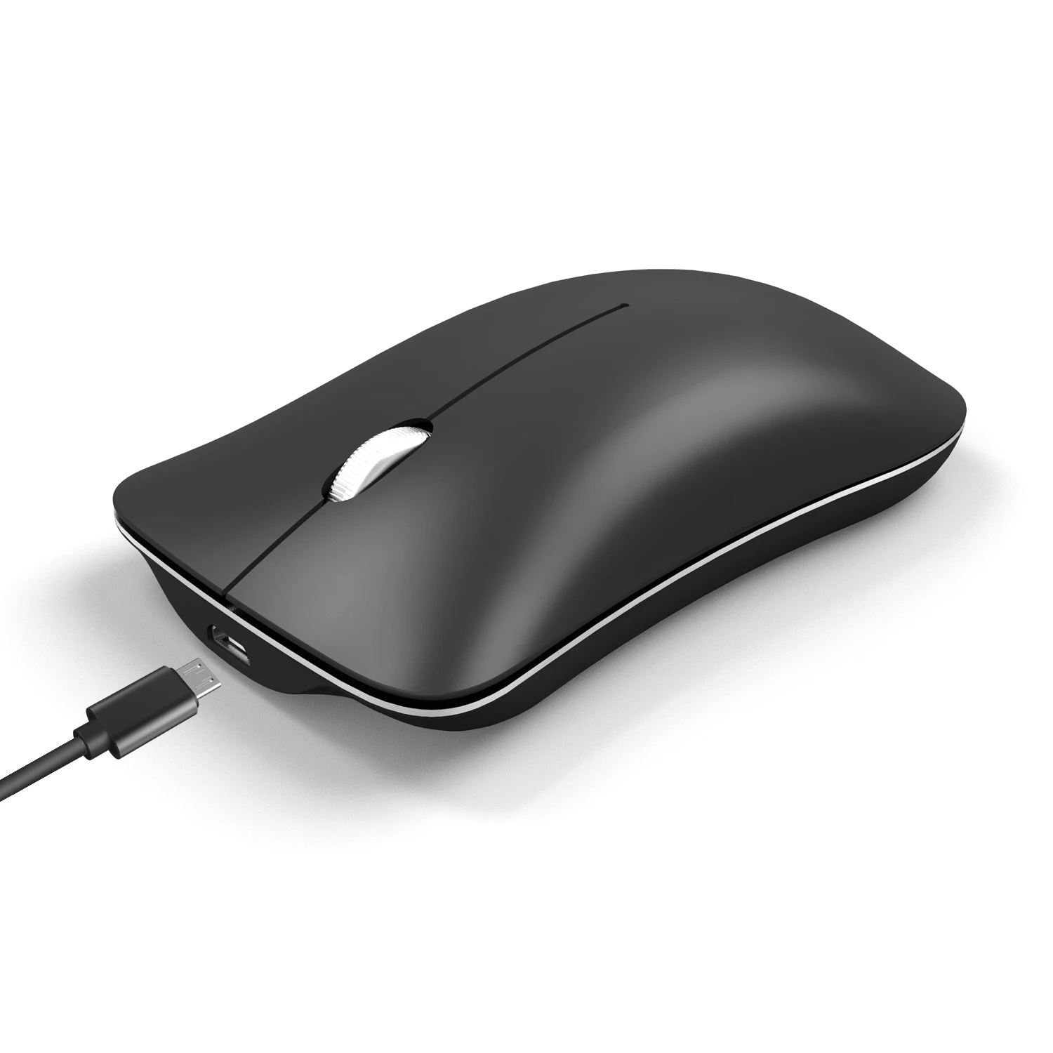 Vococal Мода 2,4G Bluetooth двухрежимный беспроводной Бесшумная оптическая мышь с USB кабель-приемник для настольного компьютера ноутбука