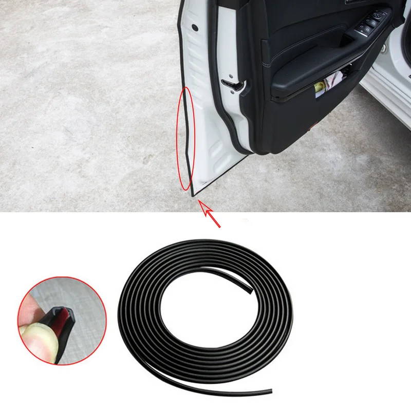 4m/8m Universal Car Door Edge Guards Trim Molding Protection Strip