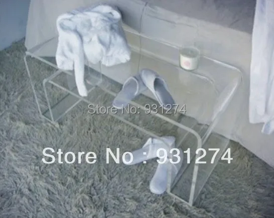ONE LUX Crystal Acrylic coffee table/ lucite end table/bed table/home furniture/living room furniture/acrylic furniture