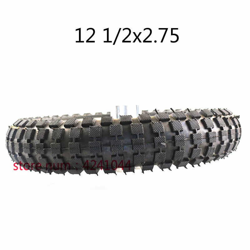 12 1/2x2 75 передние и задние колеса в сборе 1/2 х2 шин для бритвы Dirt Bike Rocket MX350 MX400 Mini
