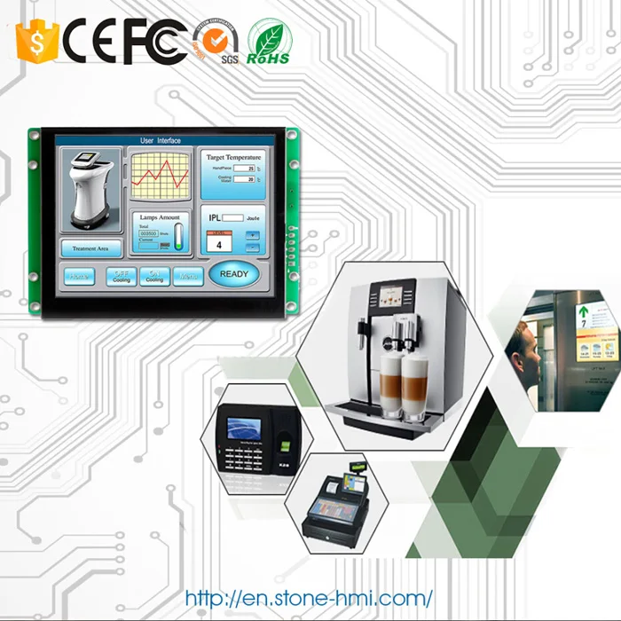 

STI035WT Beijing Stone Technology LCD touch module with TFT type screen
