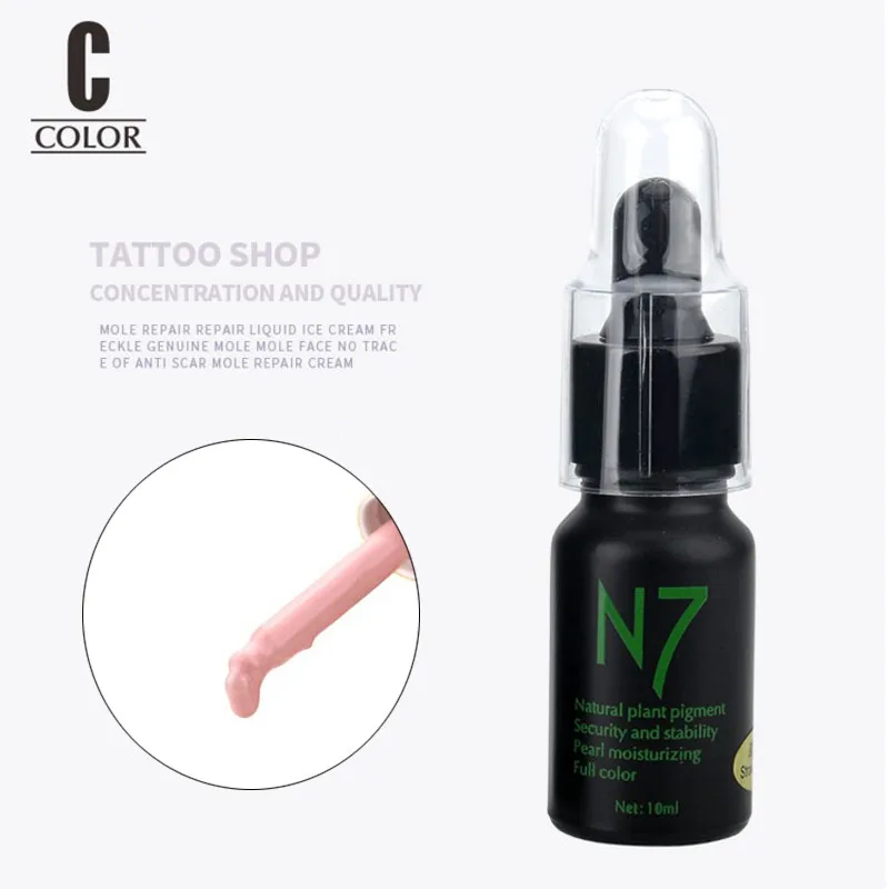 

10ml Microblading Bleaching Corrector Semi Permanent Makeup Pigment Ink Revise Nude Color