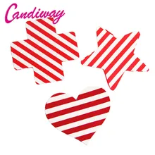 Candiway красный клей Стикини Pad тело наклейки на грудь одноразовые опорожненные груди бюстгальтер аксессуары женщины грудь ниппель крышка