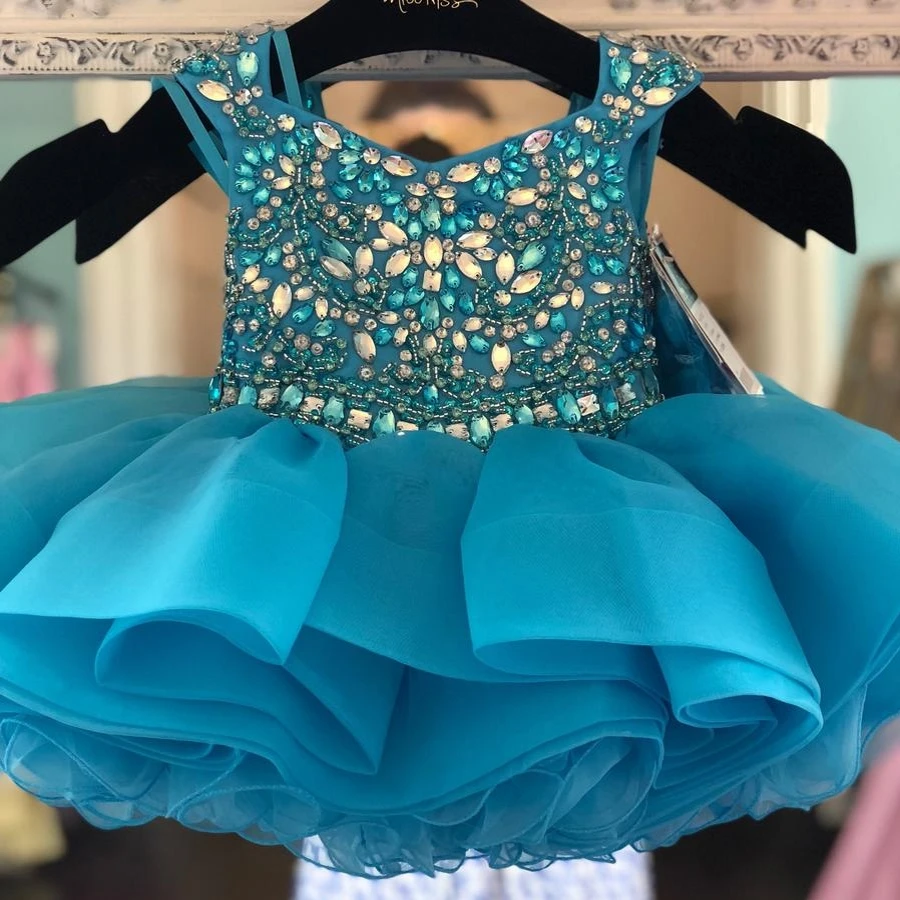 de para niño pequeño, niña pequeña, 2019, Cupcake Glitz, bata de fiesta invitados de cumpleaños y boda|Vestidos floreados de niña| AliExpress