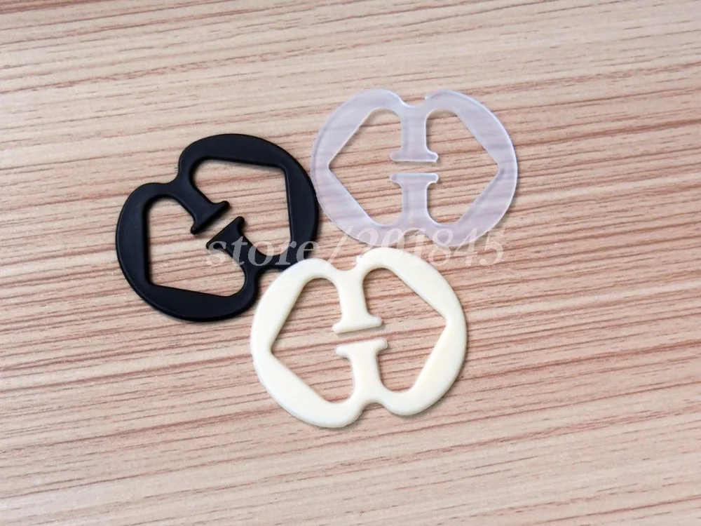 

30Pcs/Pack Buckle Hide Bras Strap Anti Slip Buckle Breast Safety Seamless Underwear Clasp Dresses Essential 8 Font