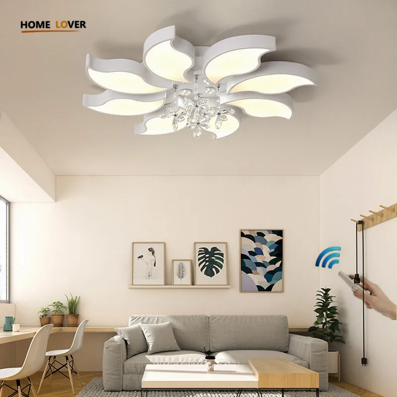Crystal Modern Led Ceiling Lights For Living Room Bedroom Kitchen lustre lamparas de techo avize Crystal Ceiling Lamp Fixtures dar post modern led pendant lights fixtures crystal lampshade project lighting lamparas de techo lustre gold chrome hanging lamp
