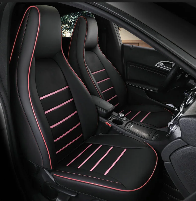 Пользовательские сиденье автомобиля кожаный чехол для авто Mercedes benz A200 A180 A160 A220 A260 A250 fortwo forfour автомобильные аксессуары для укладки