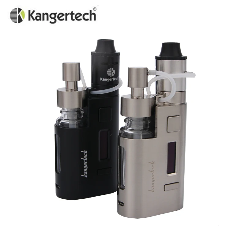 Оригинальный стартовый набор Kanger Drip EZ 80 Вт бокс мод вейп с насосом и Push RBA Ом
