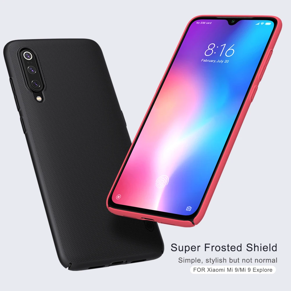 Чехол Nillkin для Xiaomi mi 9 9T 9T Pro mi 8 SE матовый защитный жесткий чехол для задней панели чехол для Xiaomi mi 9 SE mi 8 mi 5 mi 6 Чехол для телефона