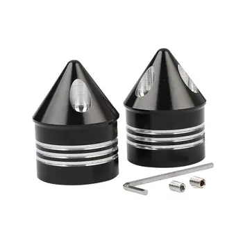 

Black CNC Front Axle Nut Cover Cap For Harley Touring Electra Glide Dyna Street Bob Softail XL XG FLSTC Night Rod