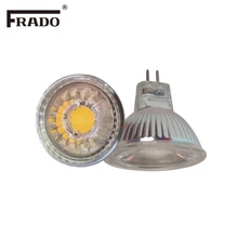 Frado Стекло тела GU10 MR16 E27 Светодиодный прожектор AC110V/220 V 5 w COB Светодиодный прожектор лампы теплый белый холодный белый
