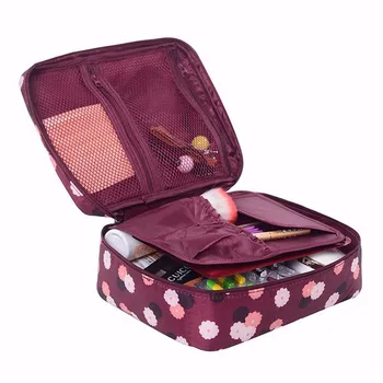 

Travel Multifunction Makeup Bag Women Cosmetic Bag Wash Toiletry Make Up Organizer Storage Travel Kit Bag Multi Pocket Bag T