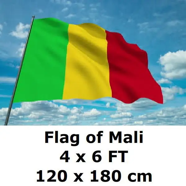 Флаг Мали 120x180 см 100D полиэстер большие флаги и баннеры Национальный флаг баннер