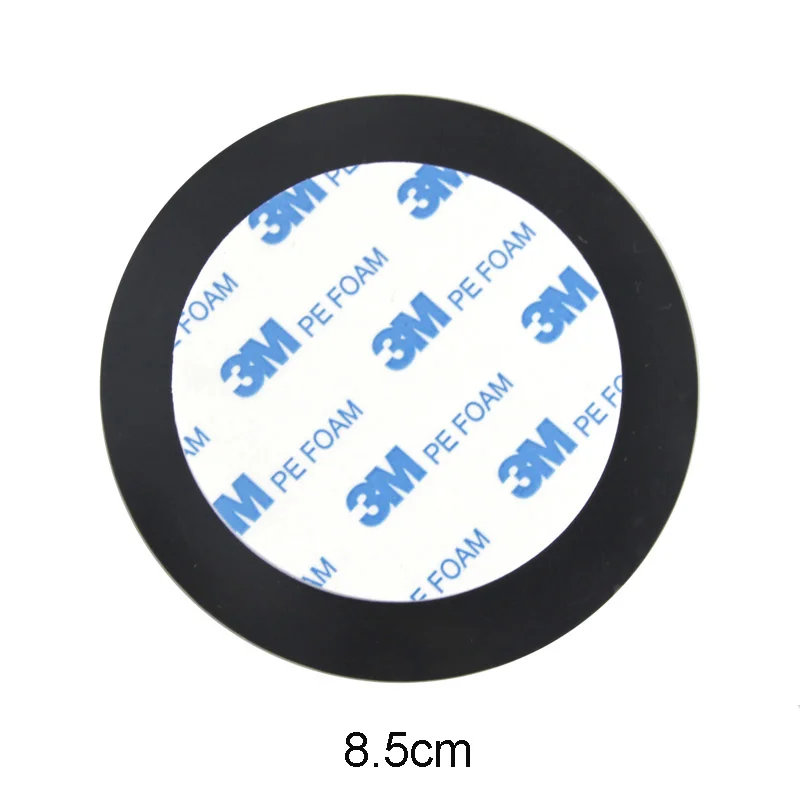

8.5CM Diameter Car Suction Cup Mount Auxiliary Disc 3M Adhesive Pad Plate For Car GPS DV Suction Cup Safe Driving