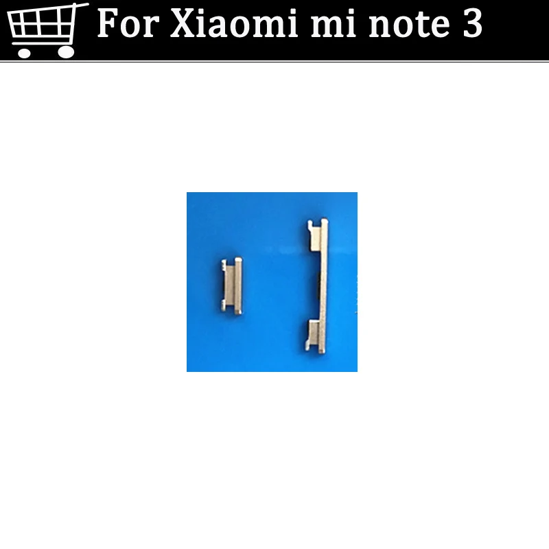 

2pcs Side Button For Xiaomi Mi Note3 Power On Off Button + Volume Button Side Button Replacement RepairParts For Xiaomi MiNote 3