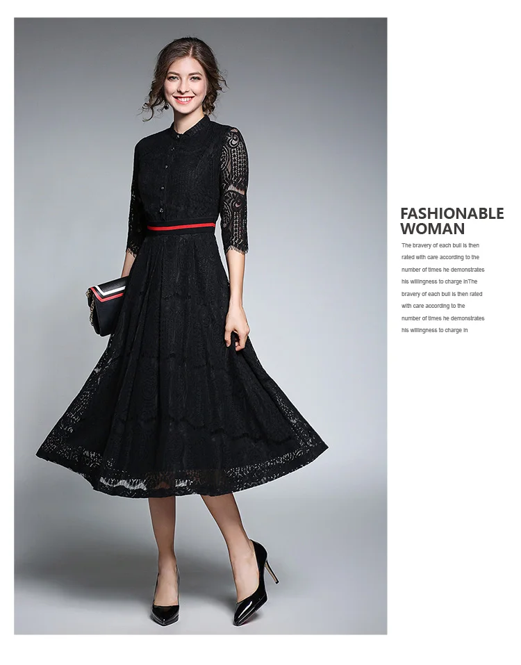 lace lace dress