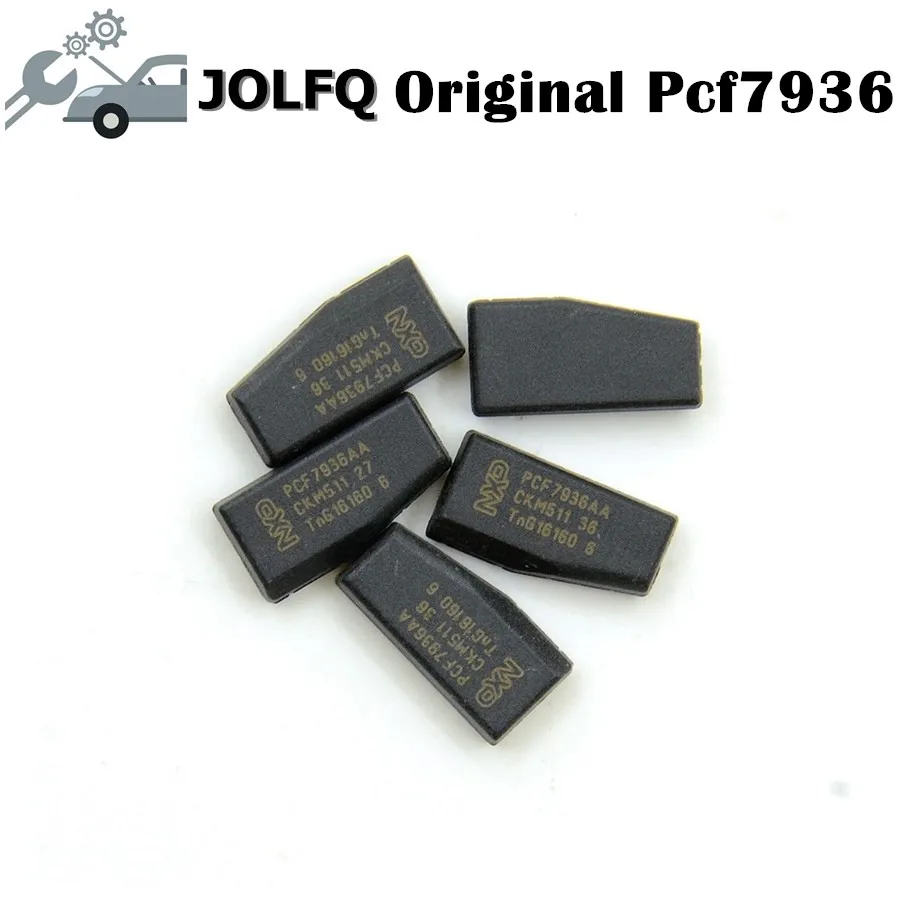 

100% original pcf7936as blank car transponder chip ceramic id46 Crypto Chip For Car Key PCF7936AA Transponder free shipping
