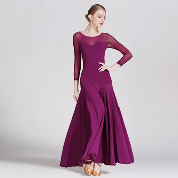 Standard Ballroom Dance Dresses Flamenco Dance Costumes Dresses For Ballroom Dancing Waltz Stage Show Clothing Standard Ballroom Dance Dresses Flamenco Dance Costumes Dresses For Ballroom Dancing Waltz Stage Show Clothing