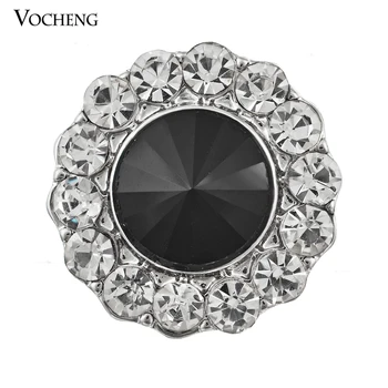 

Vocheng Snap Charms 18mm Black&White Crystal Jewelry Vn-124