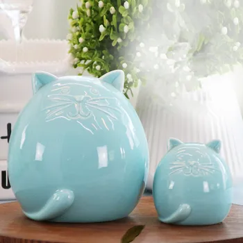 

My Neighbor Totoro Statue Animal Art Sculpture Ceramic Craft Sample House Home Decor Stores L3362