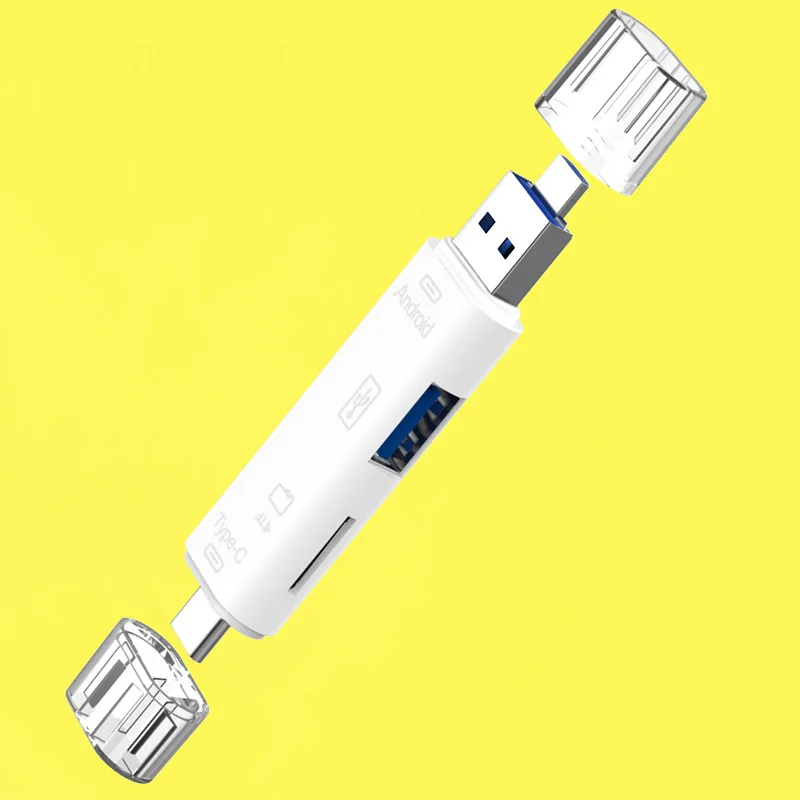 3 In 1 Type-c Micro USB OTG Card Reader Flash Drive High-speed USB2.0 Universal TF/SD Card for Phone Computer Extension Headers 3 In 1 Type-c Micro USB OTG Card Reader Flash Drive High-speed USB2.0 Universal TF/SD Card for Phone Computer Extension Headers