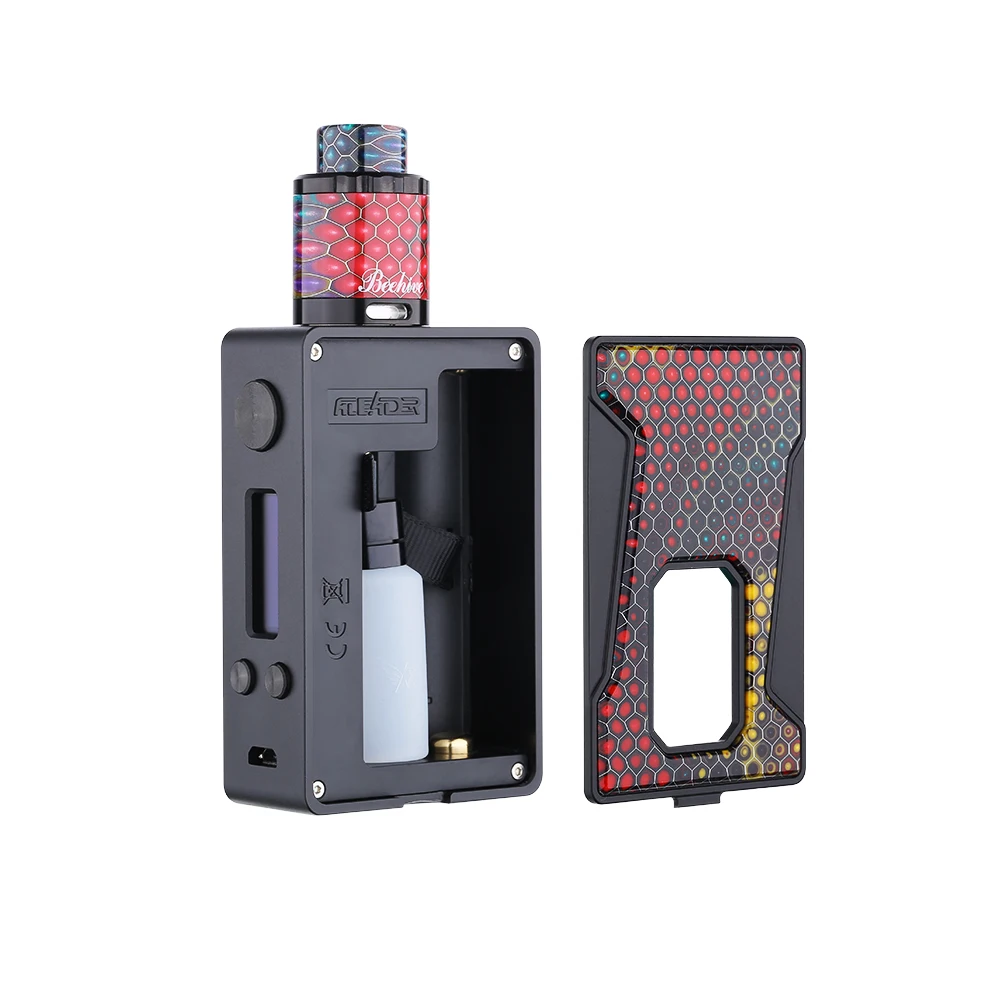 

100% Original Aleader Bhive 100W BF Squonker Box TC Mod Kit Aluminum Alloy and Resin Material with 7ml PET food grade bottle