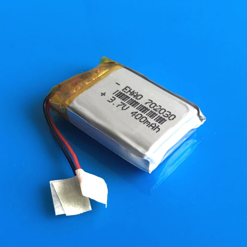 Литий полимерная аккумуляторная батарея 3 7 в 400 мАч 702030 для MP3 GPS bluetooth гарнитуры