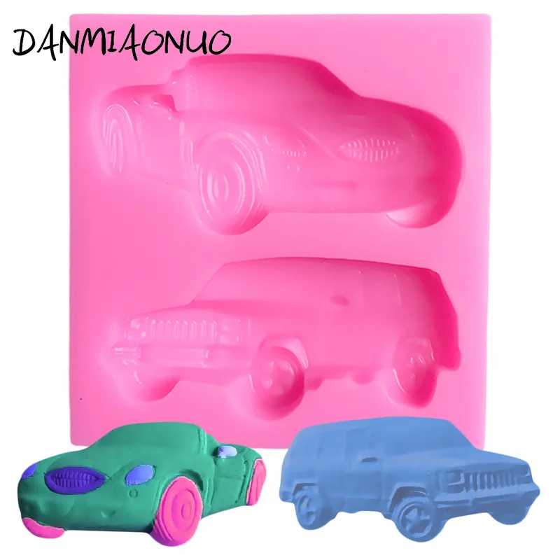 

3d Chocolate Molds The car Silicone Cake Baking Tools Silicone Moulds For Cake Decorating Cake Fondant Icing Piping DIY A407064
