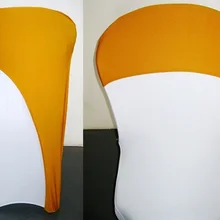 Золотые чехлы на стулья из лайкры универсальные для свадебного украшения спандекс Чехол для стула для вечеринки подходит для всех стульев оптом