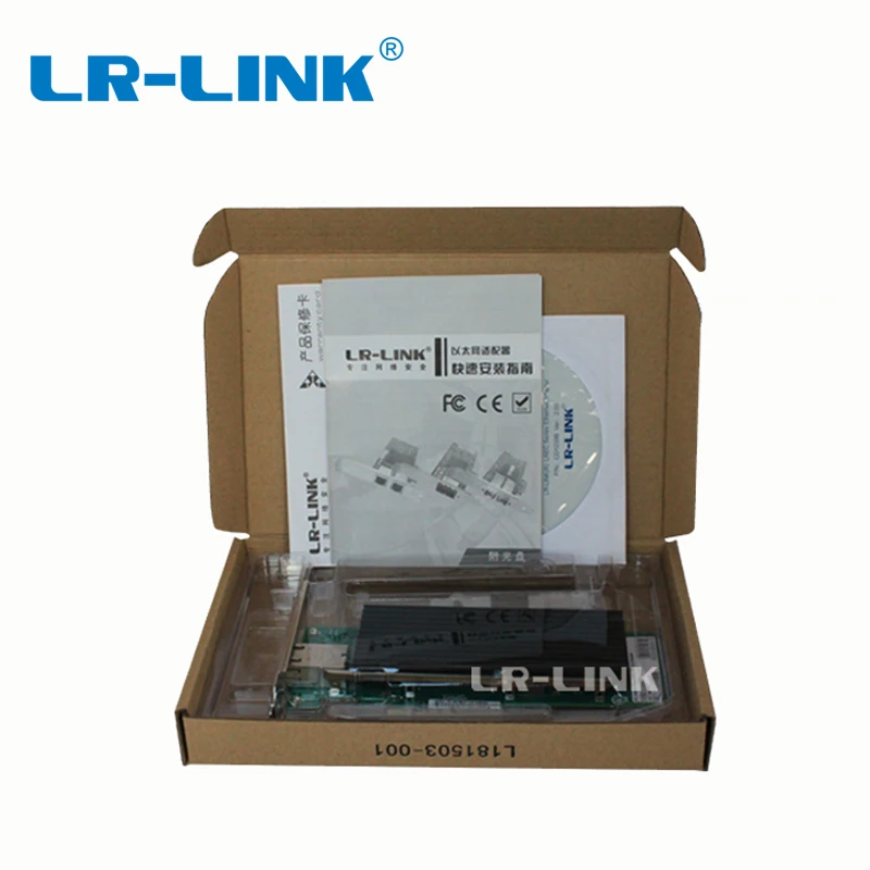 LR-LINK 9801BT 10 Gb Ethernet RJ45 сетевой карты PCI-Express x8 сетевой карты сетевой адаптер для сервера NIC Совместимость Intel X540-T1