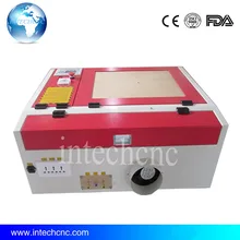 Широко используется 10 Вт co2 лазерная трубка 4040 INTECHCNC