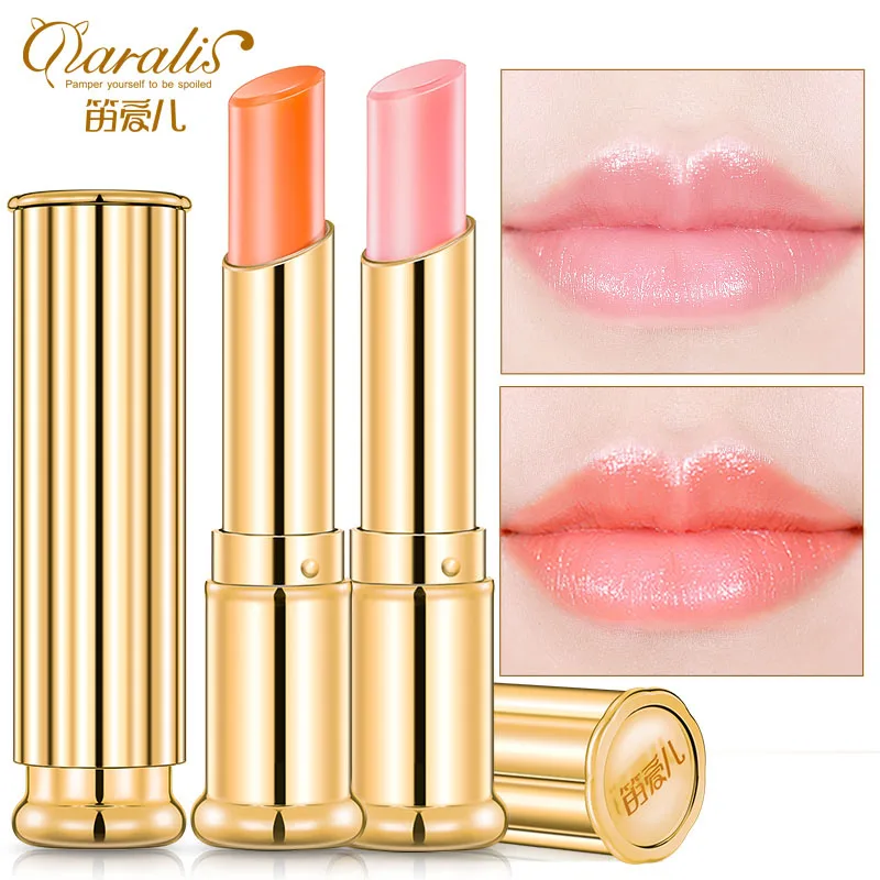 

3.5g Color Change Moisturizing Lip Balm Temperature Nonstick Lipbalm Brightening Lips Color Anti-Aging For Lips Skin Care