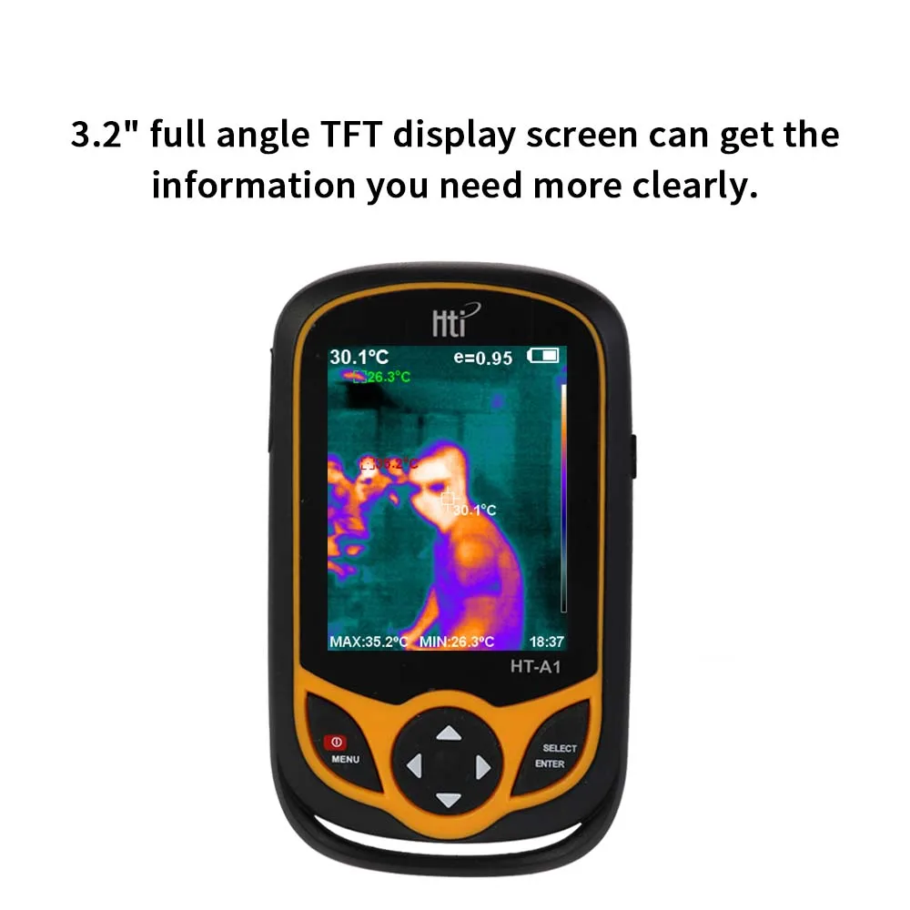 

Multifunctional Portable Mobile Phone Thermal Imaging Infrared Camera Thermometer Type HD Handheld Infrared Thermal Imager