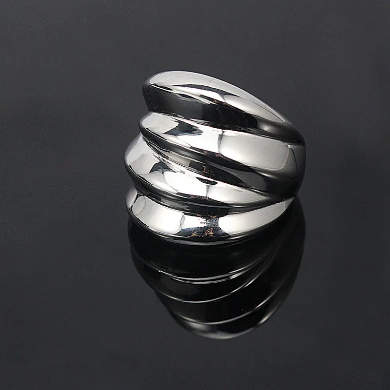 Прямая поставка 316L Титан нержавеющая сталь панк кольцо набор для женщин уникальные ювелирные изделия кольцо Best подарок