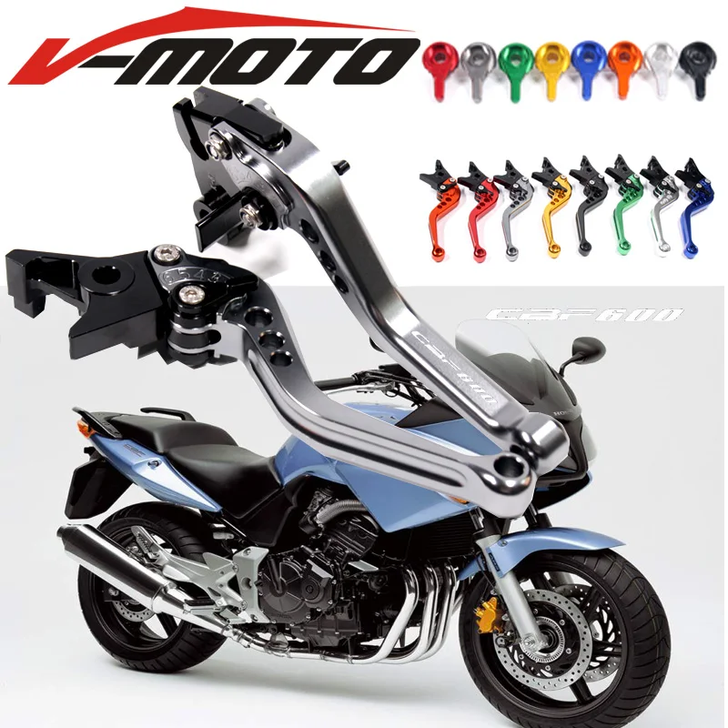 

New Adjustable Short Motorcycle Brake Clutch Levers For Honda CBF 600 SA CBF 600 2006 2007
