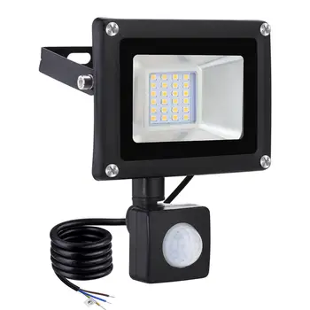 

Outdoor Wall Lamp Spotlight LED PIR Adjustable Floodlight 10W20W Waterproof IP65 220V Floodlight Garden Spotlight